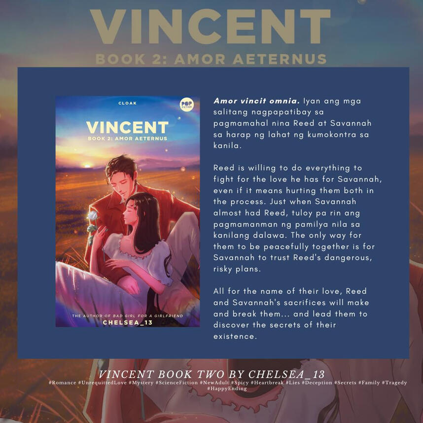 VINCENT Book 2 (Cloak Pop Fiction, 2023)